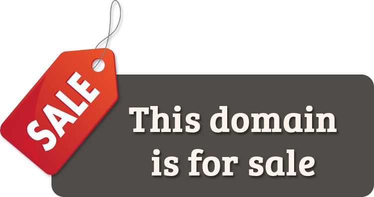 For sale tag in red, on a grey background